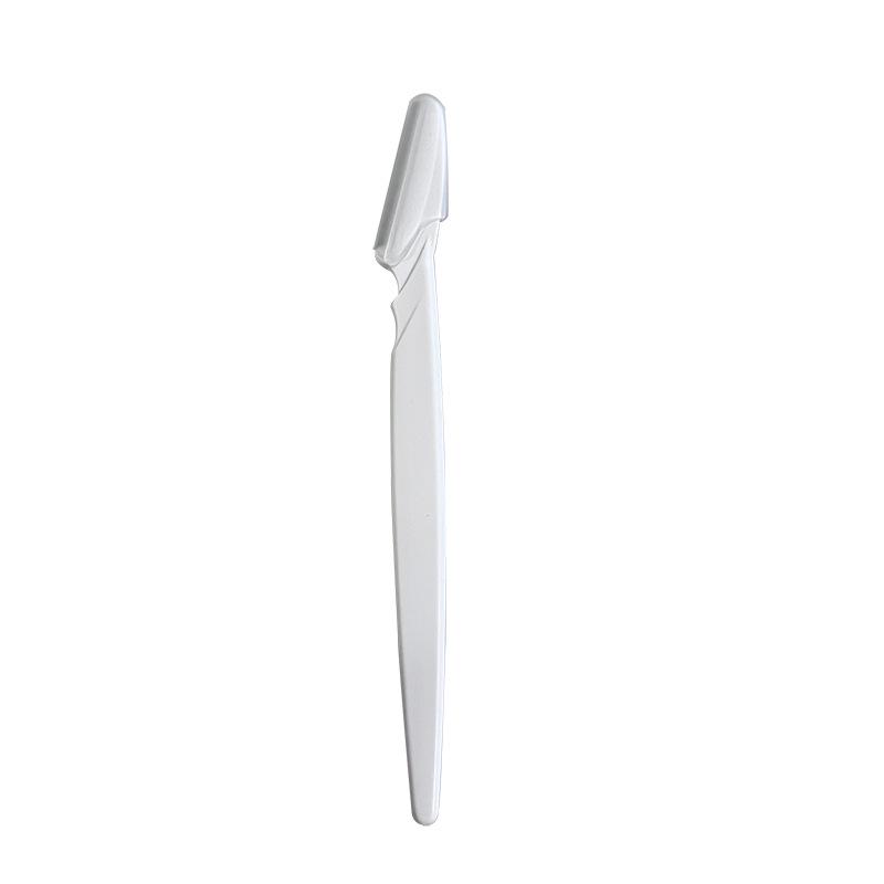 Women's Straight Handle Eyebrow Razor: Special Shaping Tool, Beauty Makeup Artifact, Chrome Thickened Version, 5.5g.