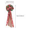 Weihnachtsbaumspitze Schleife Weihnachtsbaumschmuck Dekorative Klassische Weihnachtsdeko Weihnachtsbaumschmuck für Partyzubehör Zuhause