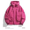 Hooded Jacket For Men Women Outdoor Hiking Camping Coat