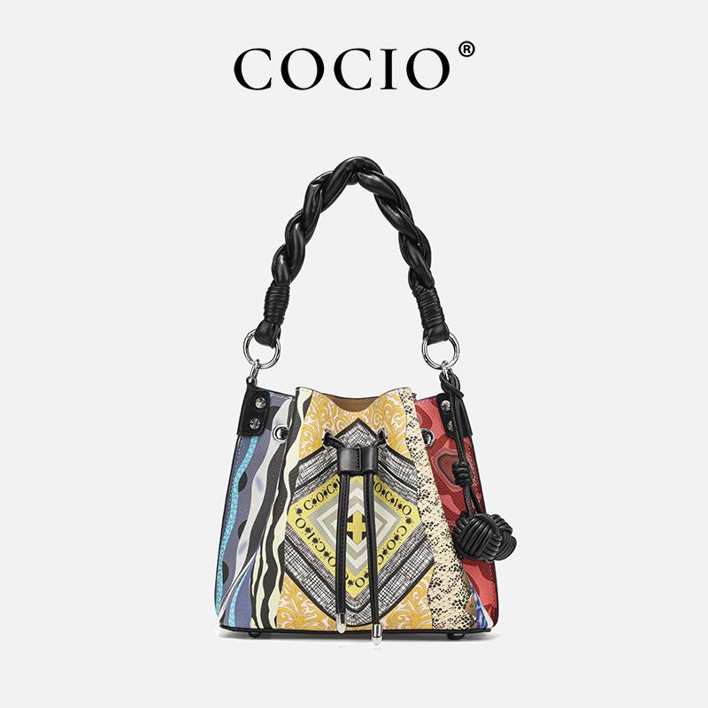 2025 New Bohemian Style Large Capacity Travel Bag, Fashionable and Versatile Shoulder Handbag, Gym Bag