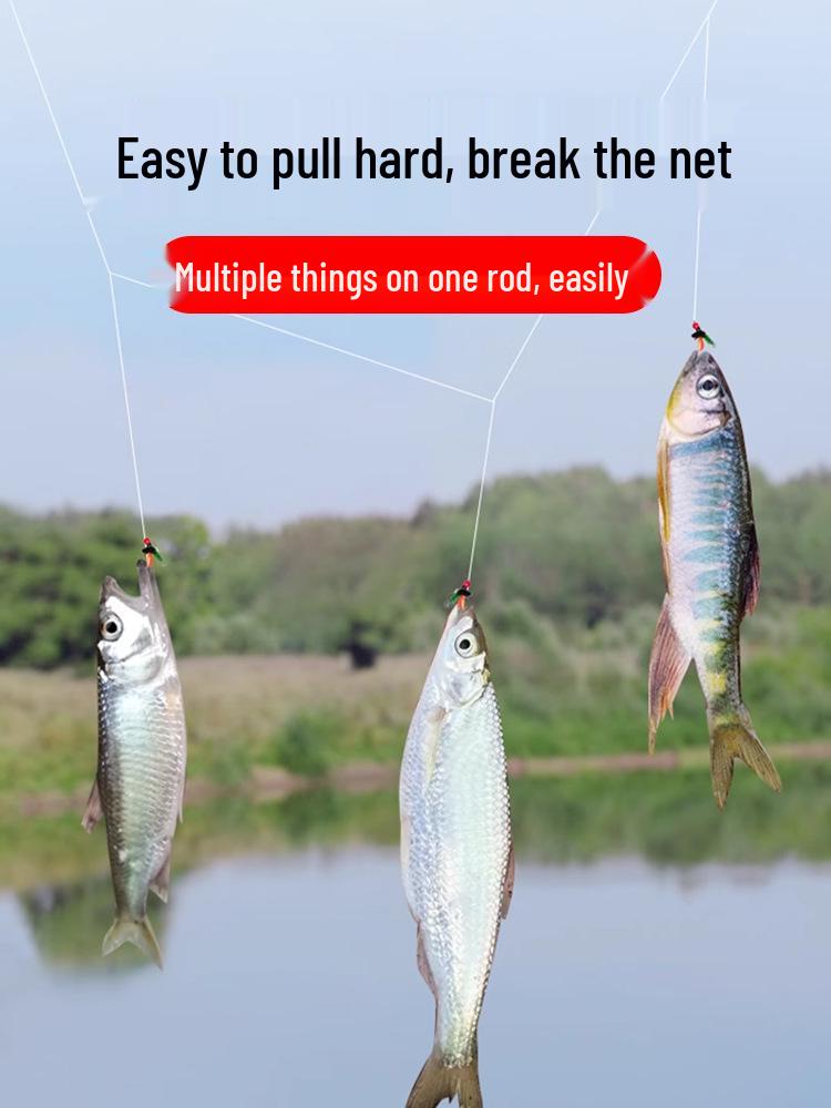 Whitefish Line Mackerel Creek Fly Rig for Mandarin Fish & Mosquito Hook