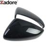 For Mazda 3 Axela BP - 2024 2025 Carbon Fiber Car Rearview Mirror Cover Trim Side Wing Mirror Cap Overlay Accessories