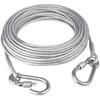 Outdoors Stainless Steels Clothes Line Portable Windproof Clothes Rope for Outdoor/Indoor/Home/Drying/Curtain Hanging