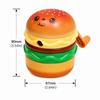 Adjustable Thickness Pencil Sharpener Hamburger Shape Pencil Sharpening Tool  Gift