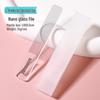 Nail Tool Set: Portable Polishing Strip & Nano Glass Nail File