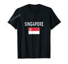 Men Women T Shirt More Design Singaporean Flag Singapore Lions Love Gift TShirt Tops 100 Cotton  Tees