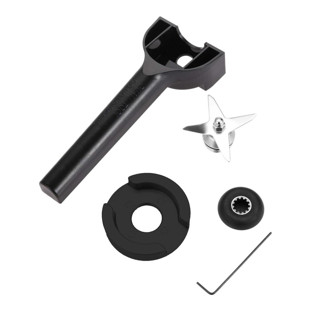 Durable Blender Set Blender Blade Assembly Blender Replacement Parts Easy to Install and Replace Plastic Material for VT