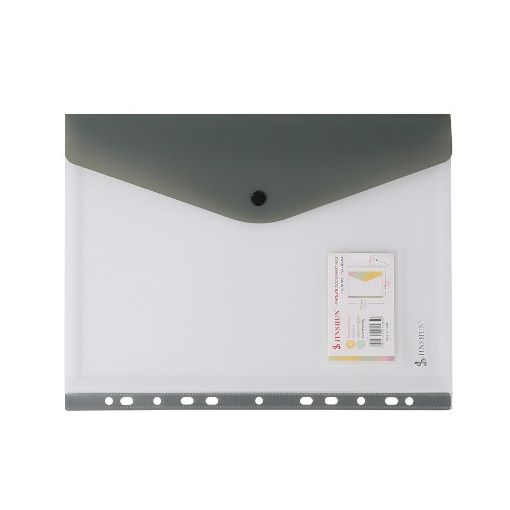 6 pcs Perfect PP Binder Folders Clear A4 Punched Pockets Large-Capacity Loose Leaf Label Loose-Leaf Home Office