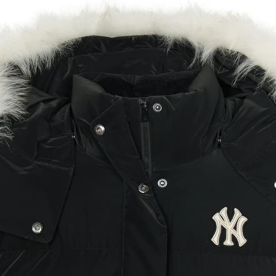 New MLB New York Yankees Down Jacket Women's Black 3FDJB2146-50BKS