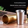Anyi Portable Outdoor 304 Stainless Steel Single Layer Cup