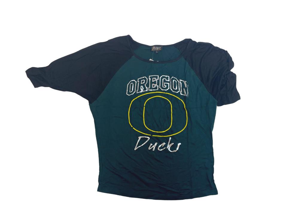 Gameday Couture NCAA Womens Oregon Ducks 3/4 Sleeve Shirt NWT S, M, L, XL Unisex T-Shirt