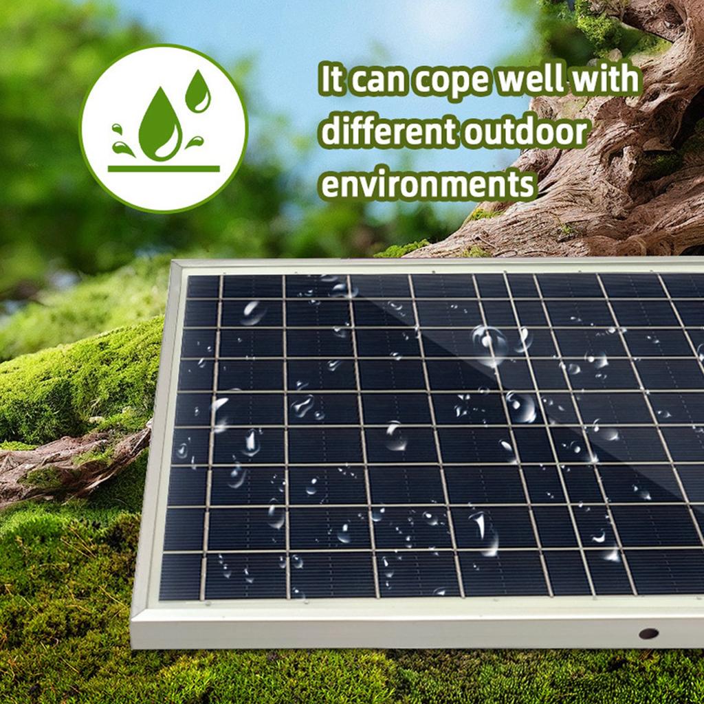 10W Polysilicon Solar Panel Set Solar Panel and Solar Recharge Controller Kit For Camping Traveling Car Mobile Phone