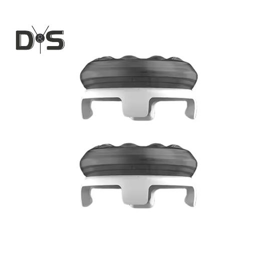 

Комплект из 2 улучшенных колпачков для большого пальца, нескользящие колпачки для джойстиков, универсальные простые в установке чехлы для джойстиков для PS5 Portal чёрный