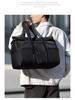 Men's Large Capacity Oxford Cloth Travel Bag for Business and Casual Use with Wet/Dry Separation