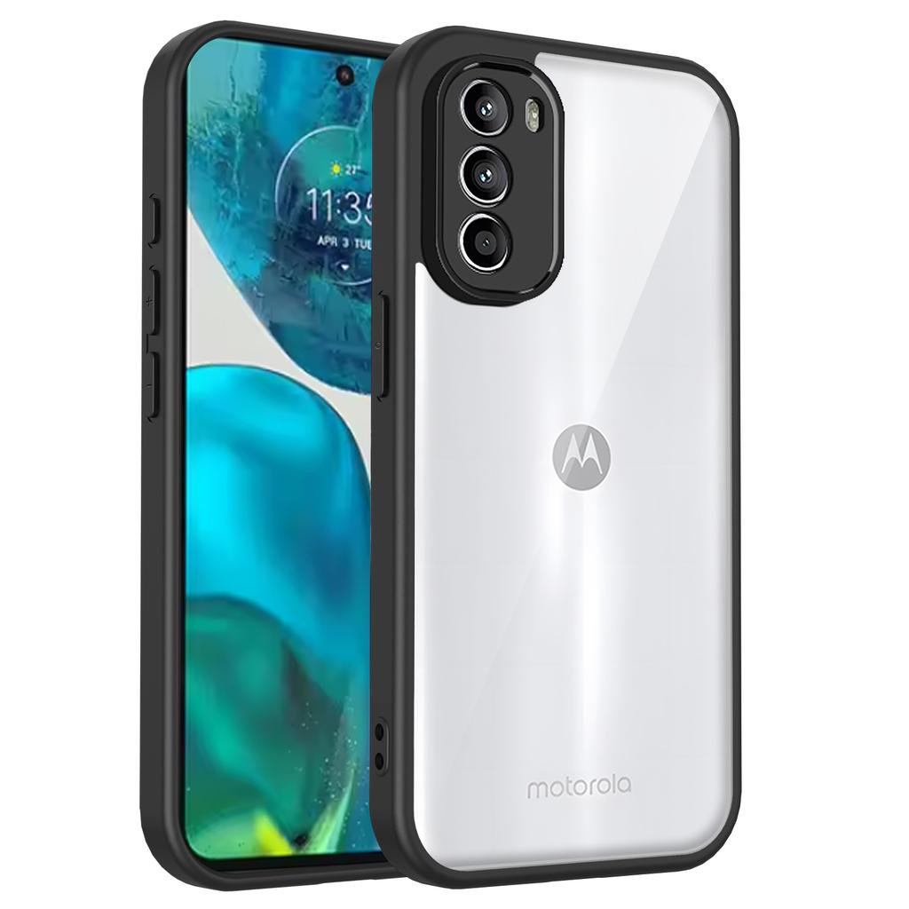For Motorola G82 Case Moto G52 Case Moto G71S Cover Moto G82 G52 Cushion Shockproof Silicon Bumper Clear Matte Back Cover Hard