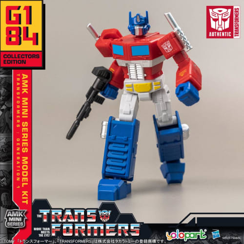 Doyusha Transformers AMK MINI Series 01 Optimus Prime Non-Scale Painted Plastic Model