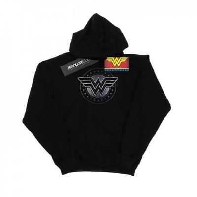 Mens Wonder Woman Star Shield kapuuts
