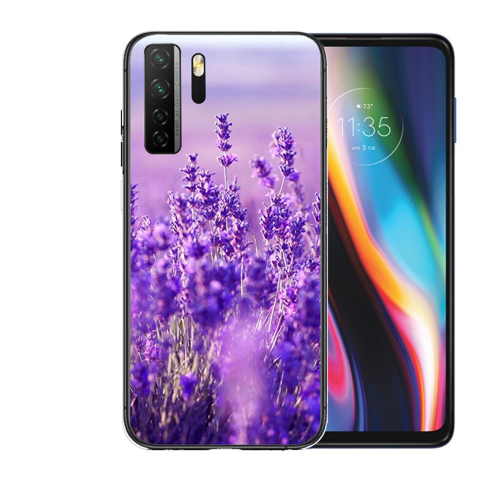 Capa Macia Cor Lavanda e Preto O Pooh Para Huawei Nova 8 7 6 SE 5T 7i 5i 5Z 5 4 4E 3 3i 3E 2i Pro Capa de Celular capas
