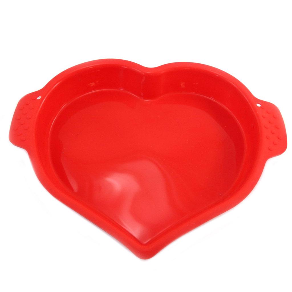 Les Trésors De Lily [P8918] - Red 'Love' Silicone Mold - 25x23 Cm