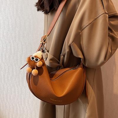Popular Bags Women's Bags New Autumn and Winter Fashion Messenger Bags Niche Dumplings Saddle Bags