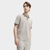 Fila Milano Series Casual Versatile Logo Short Sleeve Polo Shirt Men Tops Gray F11M525108F-GY
