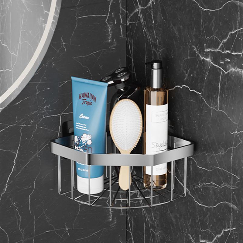 Kitchen Storage Drain Basket Adjustable Soap Sponge Shelf Bathroom Space Saving Storage Rack Wall Mounted Drain Basket