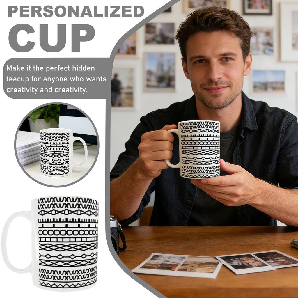 Questa Tazza, Tazza da Tè Nascosta, Tazza da Caffè da 10oz Con Messaggio Nascosto, Regalo Creativo in Ceramica Per Amanti del Caffè, Tazza da Bevanda Umoristica Unica Per Erwac