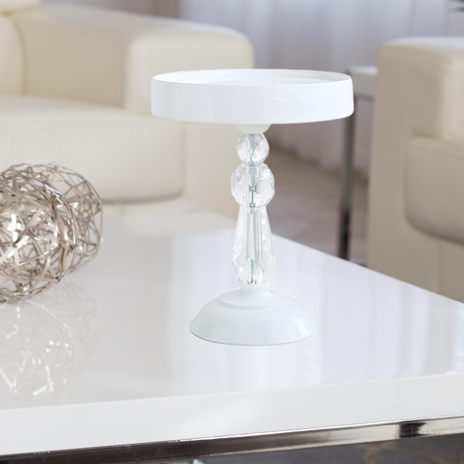 

Cake Stand Serving Tray Multifunction Portable Rack Dessert Plate for Desktop Hotel Birthday білий