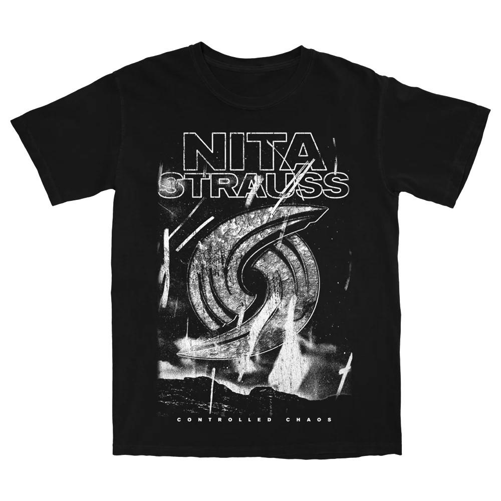 Retro Style Nita Strauss Controlled Chaos Shirt Black Unisex S-5XL 1H0389 Unisex T-Shirt XXXXL