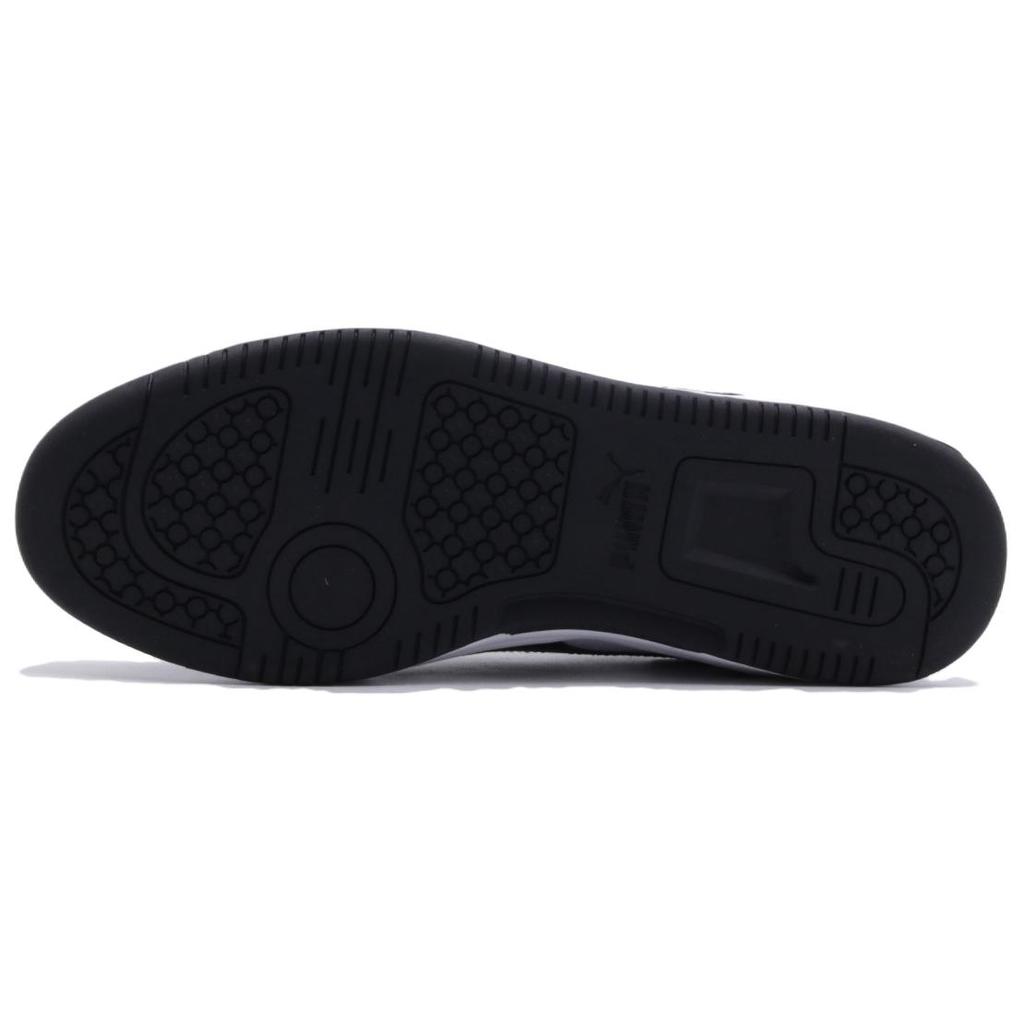 New PUMA Rebound V6 Low 'Black White' 392328-01