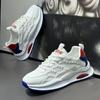Spring Summer Men Casual Sport Shoes White Breathable Mesh Lightweight Outdoor Running Sneakers Athletic Jogging Walking Shoes