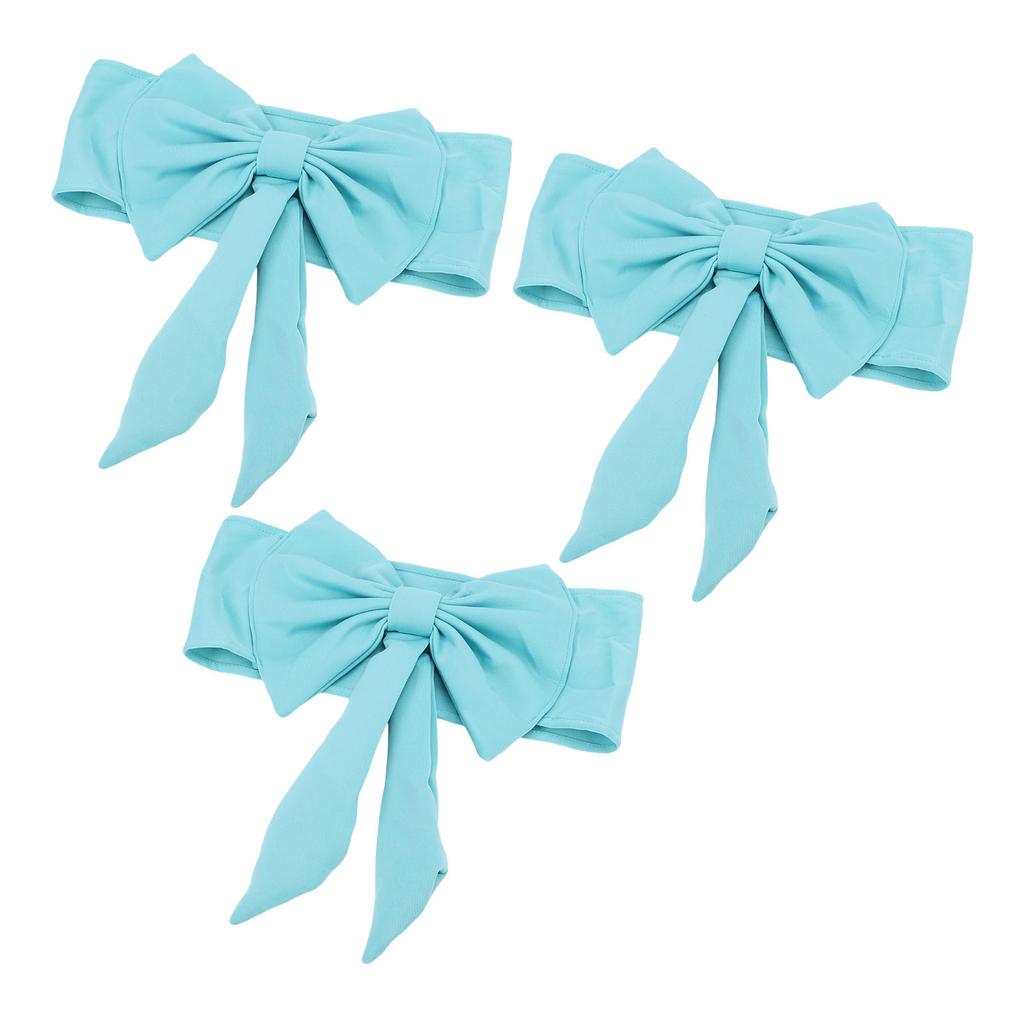 10pcs Chair Sashes for Wedding Elastic Chair Bows Sashes Decorative for Party Ceremony Reception Banquet Decorations