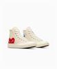 Converse X Comme Des Garçons Play Chuck 70 Egret A08792C