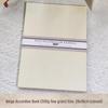 Accordion Watercolor Fabric Journal with Fine Grain Cotton Pulp Paper (30 Blank Postcards)