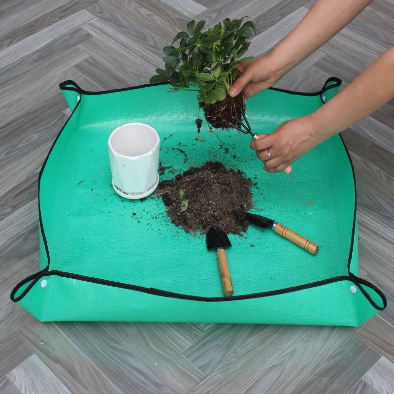 Thickened Waterproof Gardening & Potting Mats for Soil Mixing and Planting