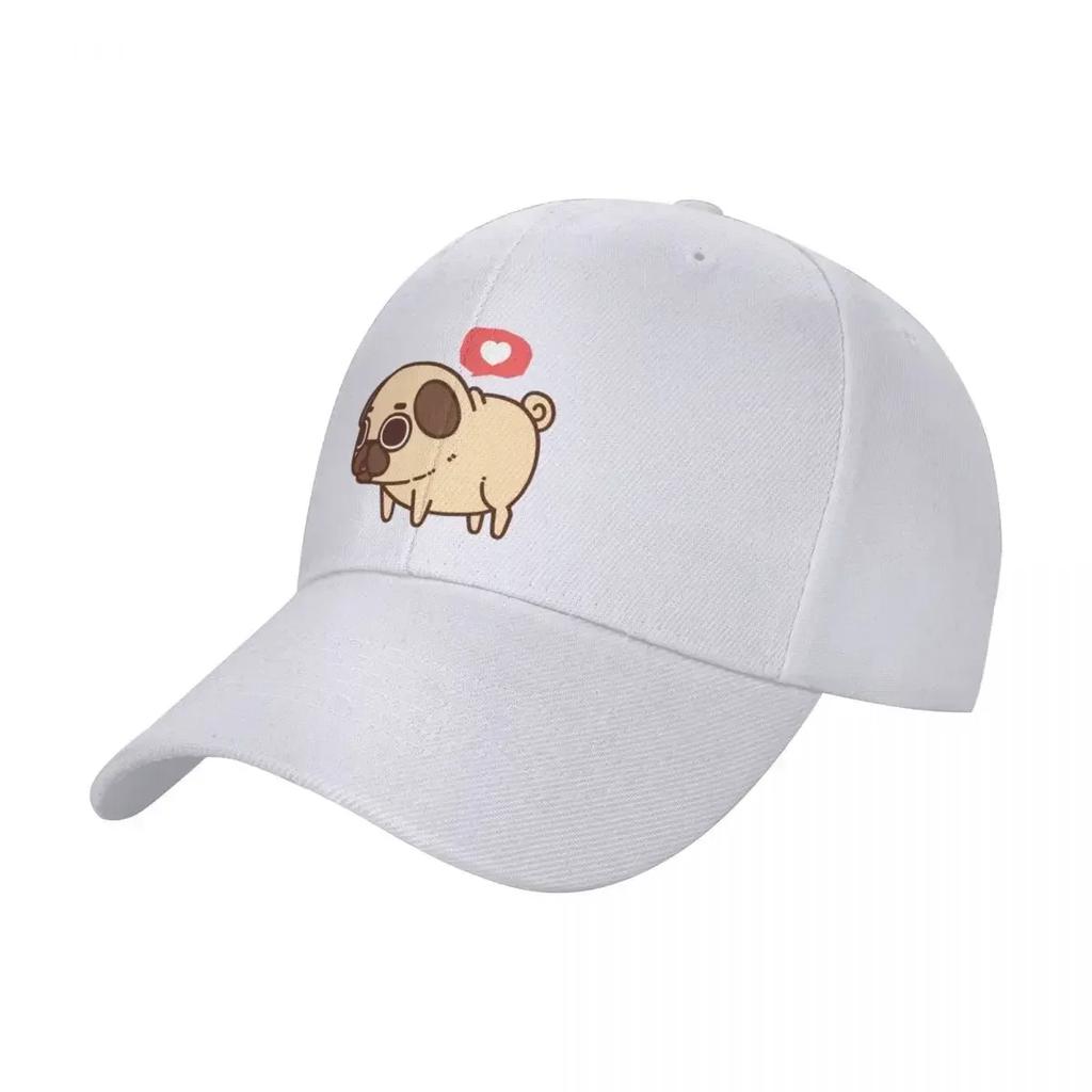 Puglie Pug Baseball Cap Designer Hat Trucker Hat Gentleman Hat foam party Hats For WomenMen's