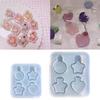 Perfume Bottle Silicone Mold Quicksand Epoxy Casting Molds Resin Shaker Mold DIY Pendant Keychain Jewelry Making Mold