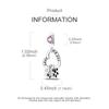 Copper Metal Charm Bead Component Heart Paw Pendant Bead Component Compatible With Authentic Original Bracelet High Quality Fine Jewelry Do It