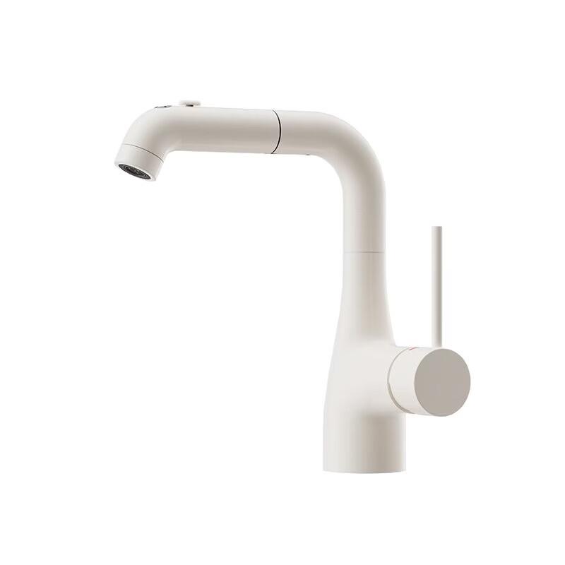 TLXT Gunmetal Gray Pull-Out Swivel Basin Faucet