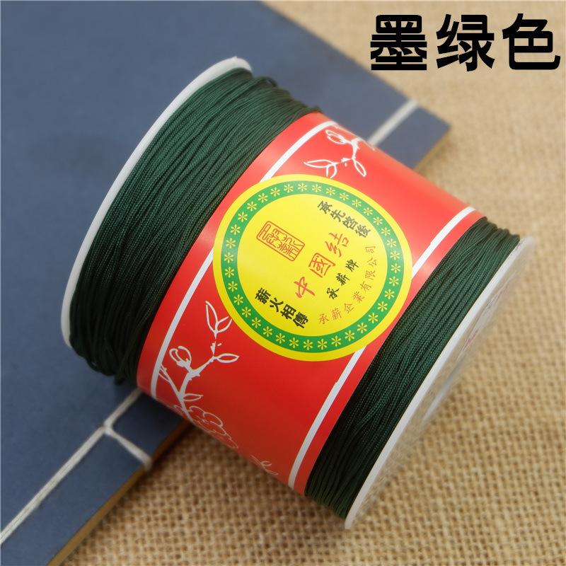 Taiwan Chengxin A Linie 1 mm Jade-Linie DIY Schmuck Weben Armband Seil Rotes Seil Geflochtenes Seil Chinesischer Knoten Draht