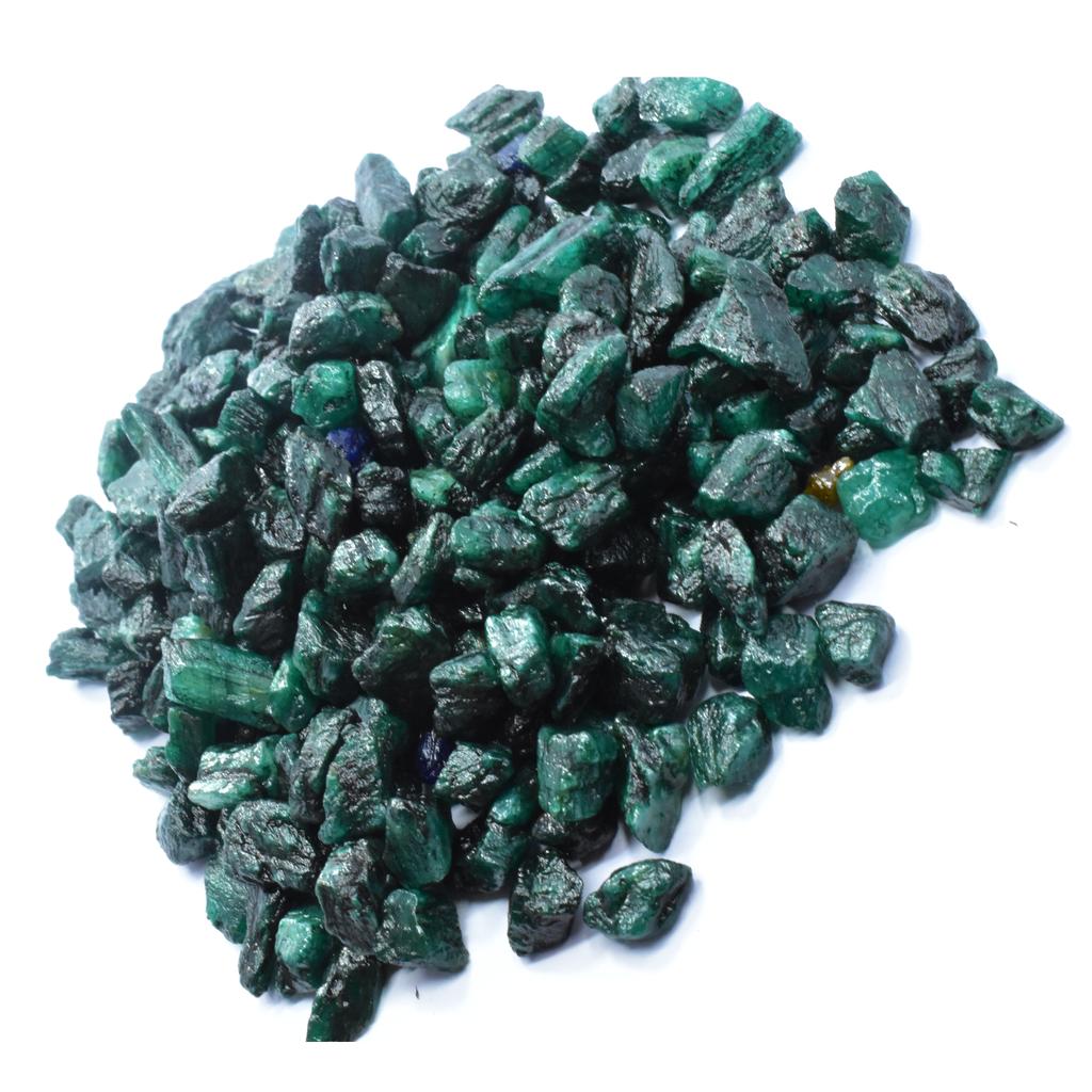 Natural Green Emerald Uncut ROUGH Lot Loose Gemstone 190.56 Carat