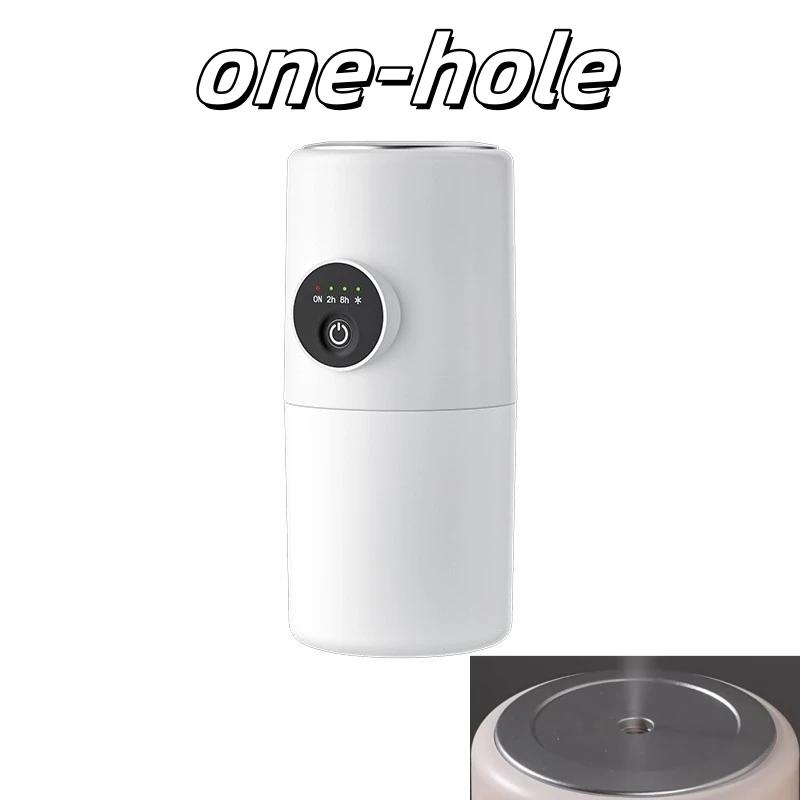 

Two Hole Humidifier 280ML Cold Mist Humidifier with Timer USB Charge Silent Mini Humidifier Night Light for Bedroom Office Car