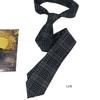 Korean version casual necktie fashion retro plaid men and women neck tie classic tie