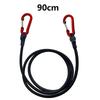1Pcs Kayak Cycling Luggage Packing Ropes Heavy Duty Bungee Cord Elastic Tie Strap String Carabiner Hooks Camping Accessories