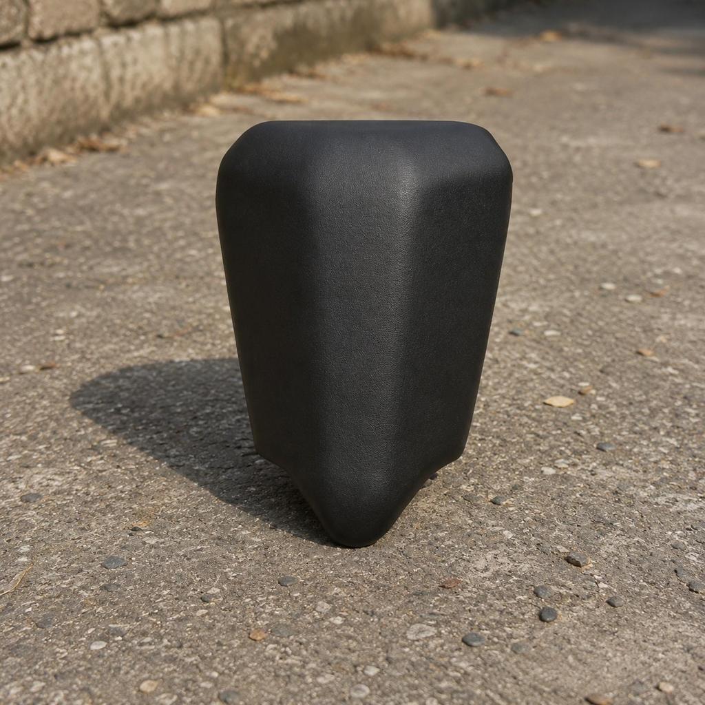 Rear Seat Cushion Long-Lasting Passenger Pad Tapered for Motorcyclists