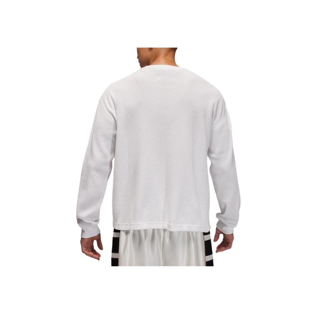 Jordan Flight Logo Round Neck Pullover Waffle Long Sleeve T-Shirt Men Tops IM6256100