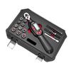 32pcs/set Torque Wrench Kit with Digital Display and Multiple Bit for Motorcycle Maintenance 1/4inch Drive Spanner