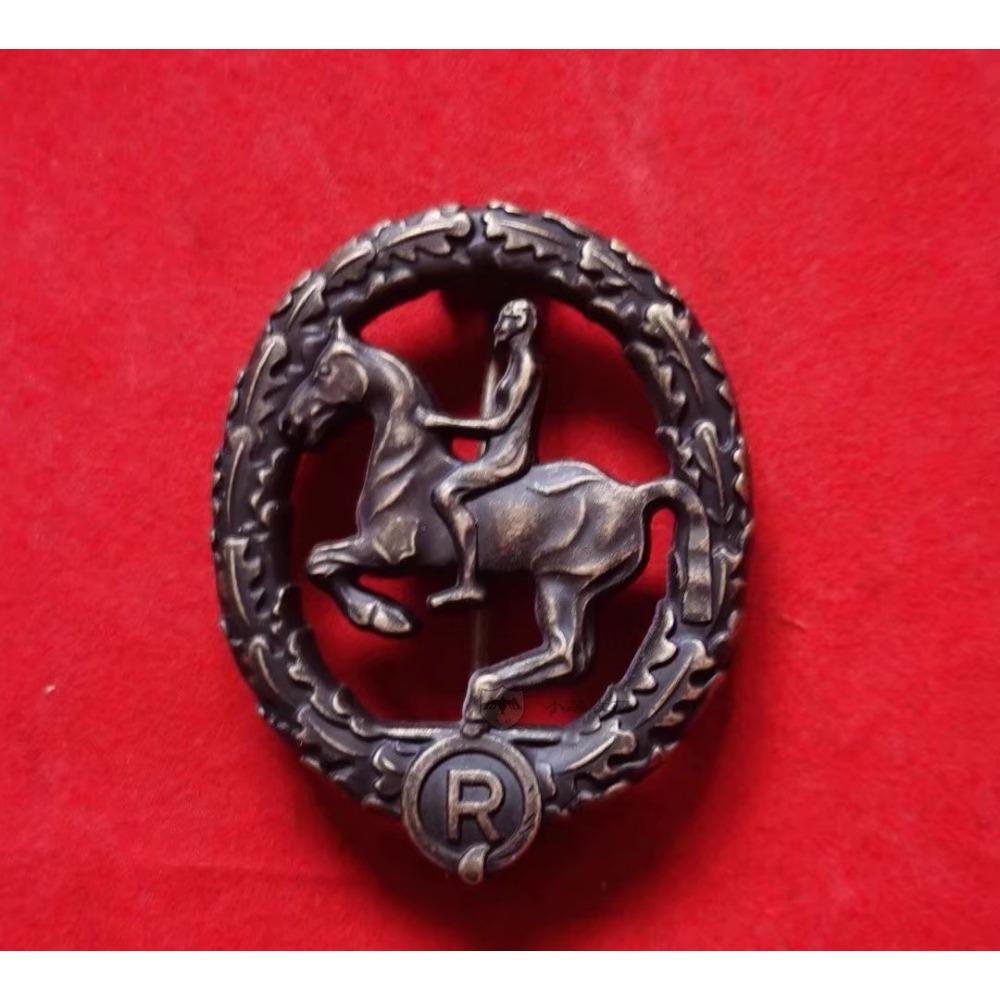 Gold, Silver and Bronze Equestrian Classic Badges from European National Collections German Commemorative Medals