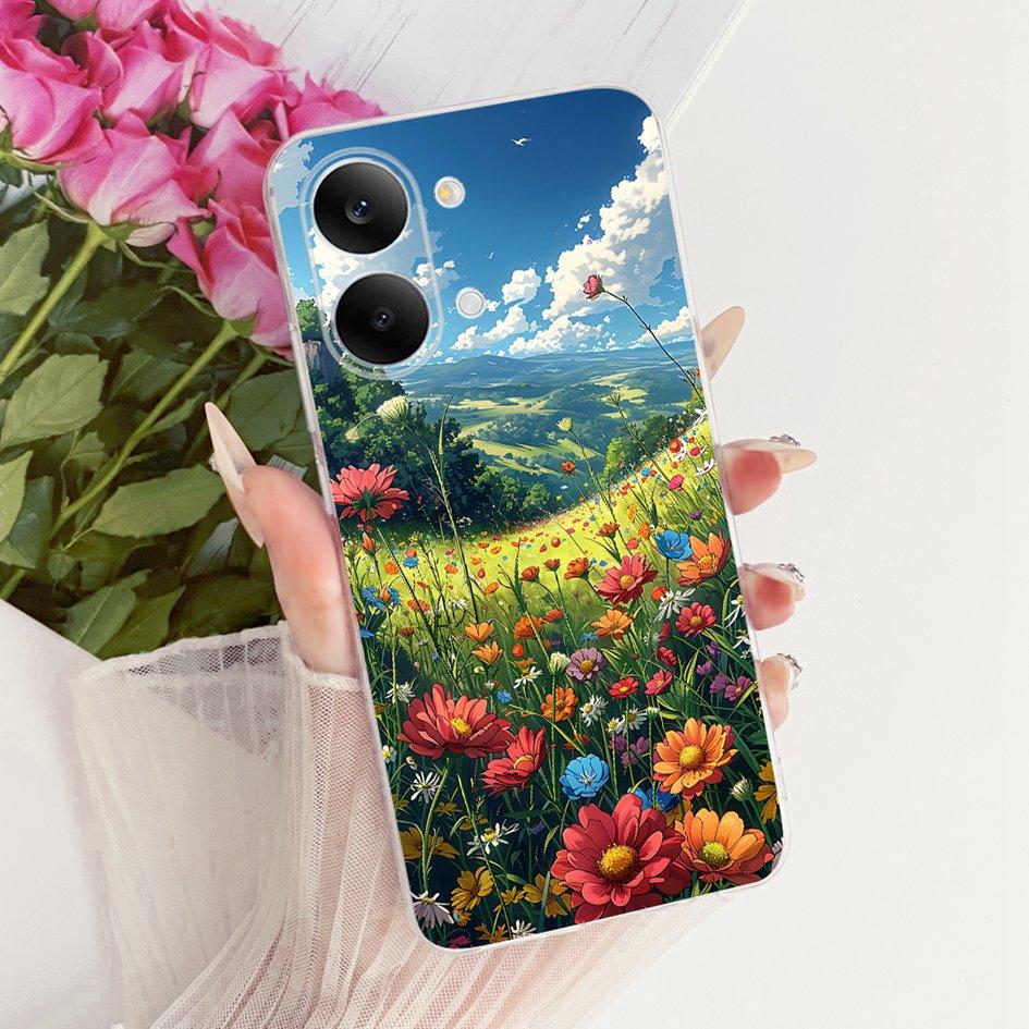 For Cover Xiaomi Redmi Turbo 5 Max Phone Case Luxury Marble Cartoon Soft Silicone Protect Shell For Xiaomi Poco X8 Pro Max Coque