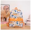 Schultasche neuer Schüler Mode Cartoon Rucksack mit Federmäppchen Große Kapazität Grundschüler Mehrfarbig Jungen und Mädchen Rucksack Großhandel